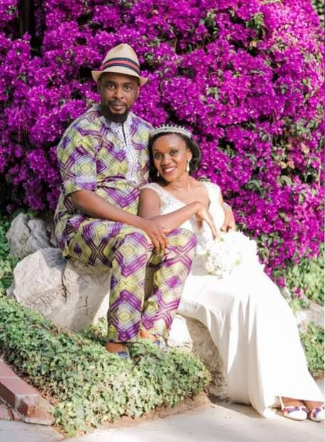 Kenny and Fiona on their wedding day, June 16, 2018